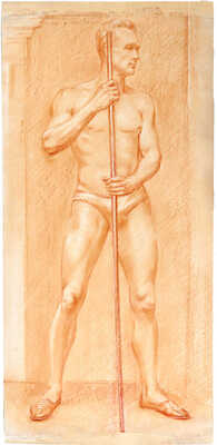 Маркова Валентина Петровна. Натурщик